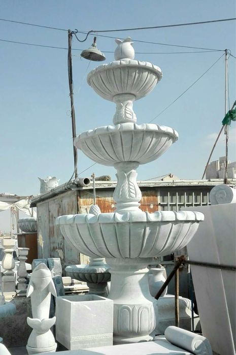 Фонтан из мраморного камня. В наличии. Мрамор. Фонтаны