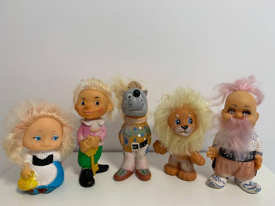 Гумени ретро играчки 70г.