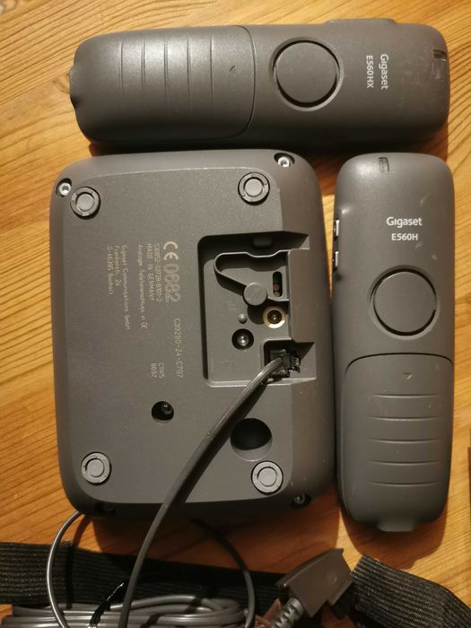 Gigaset E560 A Безжичен аналогов телефонен секретар