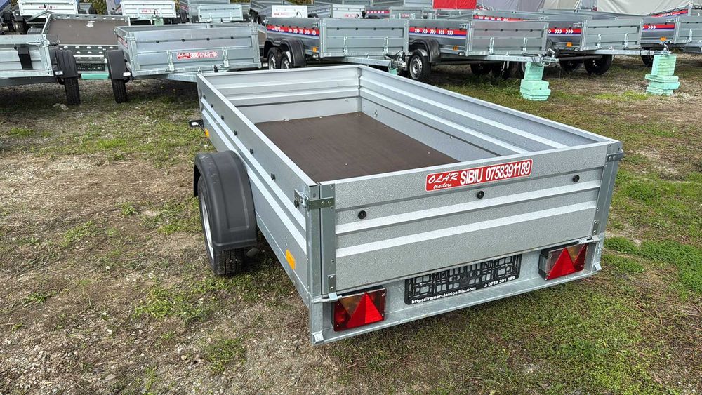 Remorca tractabila cu categoria B de 750 KG 2250x1200
