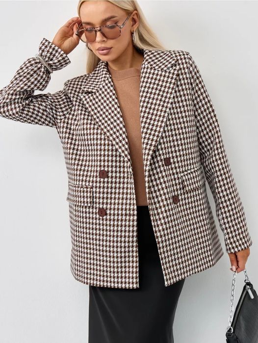 Твидовый пиджак 48-50 на обхват груди 104 см