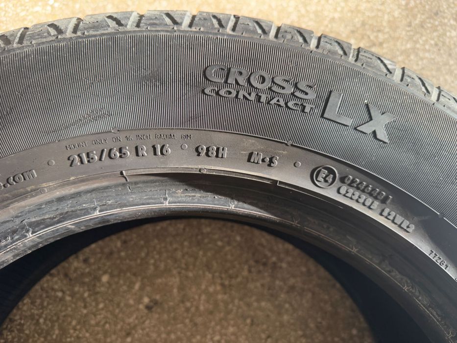 Anvelope Continental CrossContact 215 65 R16, All Seasons M+S