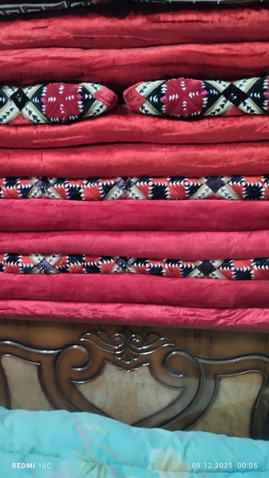 Духоба курпа сандиги билан