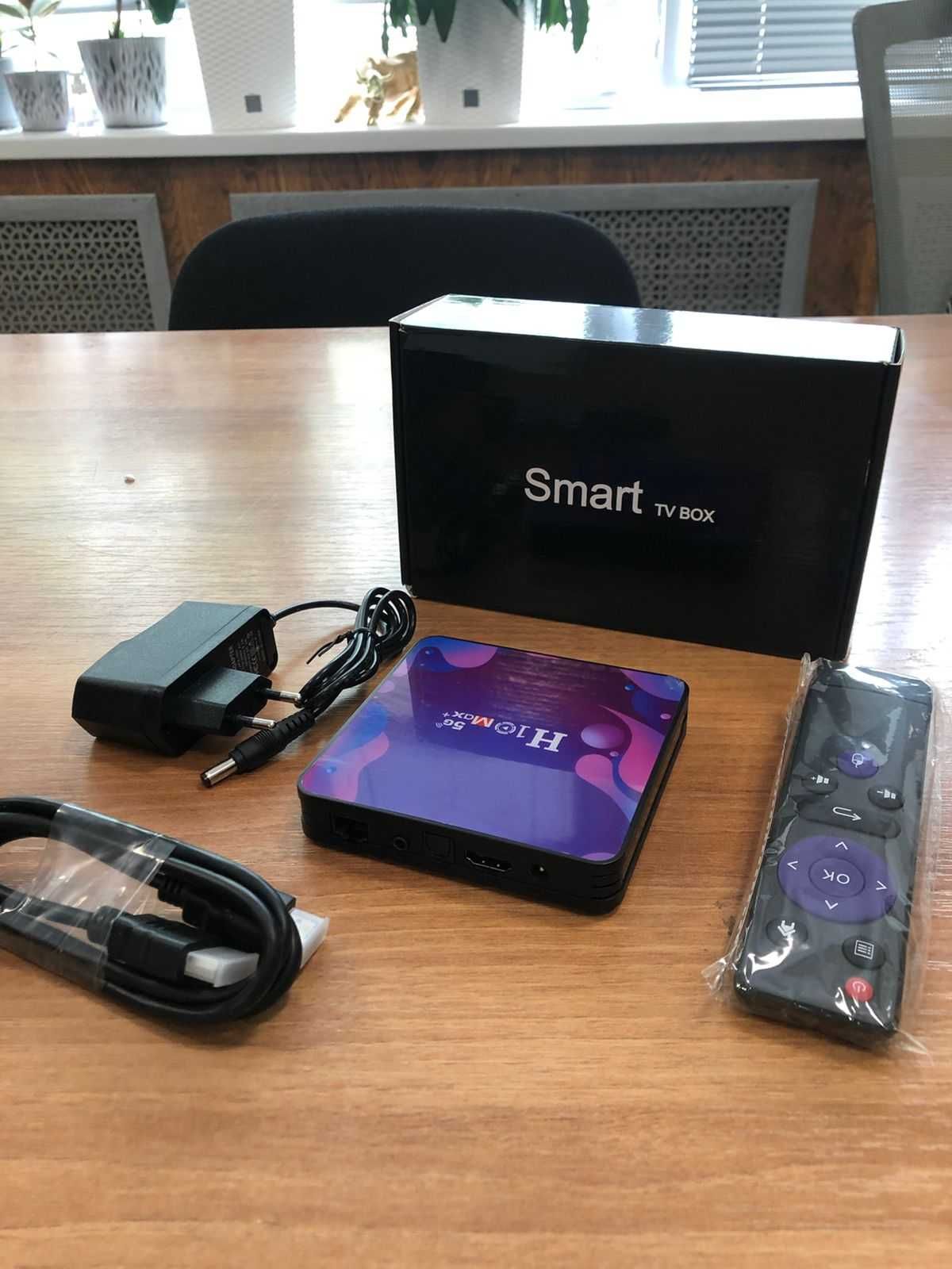 СМАРТ ПРИСТАВКА для ТВ H1 Max+ 5G 4K. Огромный выбор. Опт и в розницу ...