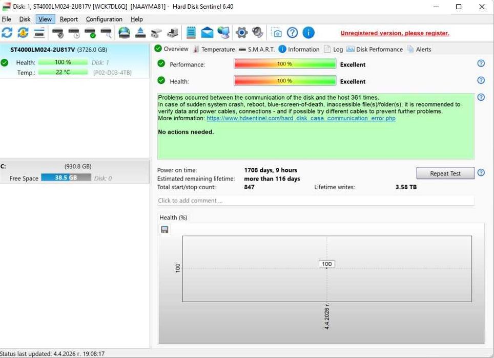 USB външен диск Seagate Expansion Portable 4TB
