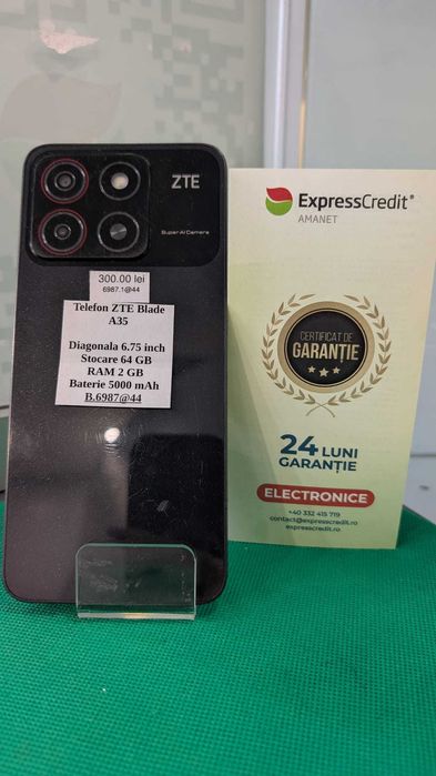 (Ag44 B6987) ZTE Blade A35 - Garantie 2 ani!