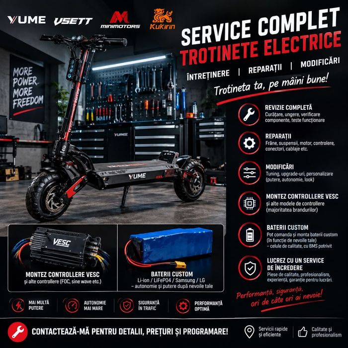 Service trotinete electrice