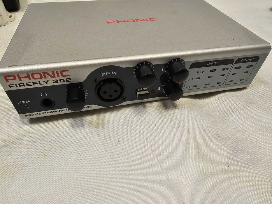 Interfață Audio Phonic Firefly 302 FireWire - Placă de Sunet Externă