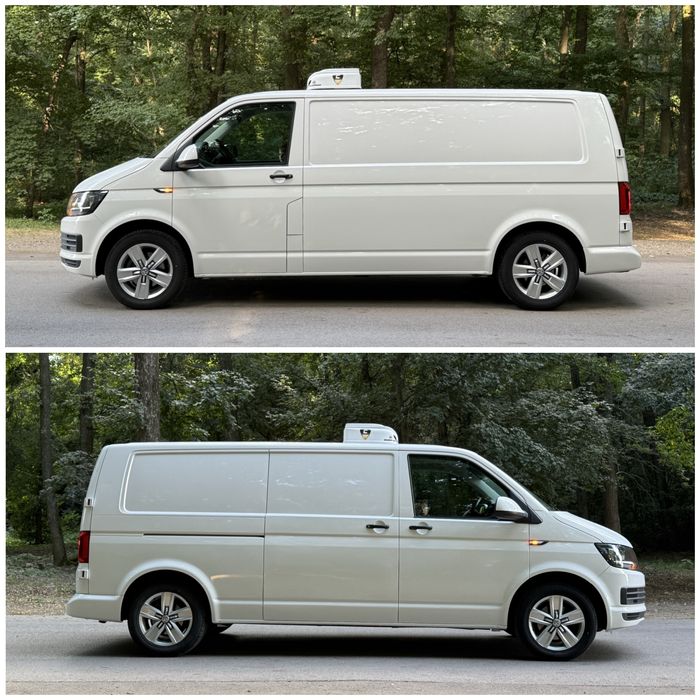 Volkswagen Transporter T6 T5 2016 2.0 140 cp 6 trepte manual Clima Navigatie CarPlay Izoterm Refrigerare Congelare Frigider Vito Caddy Dric