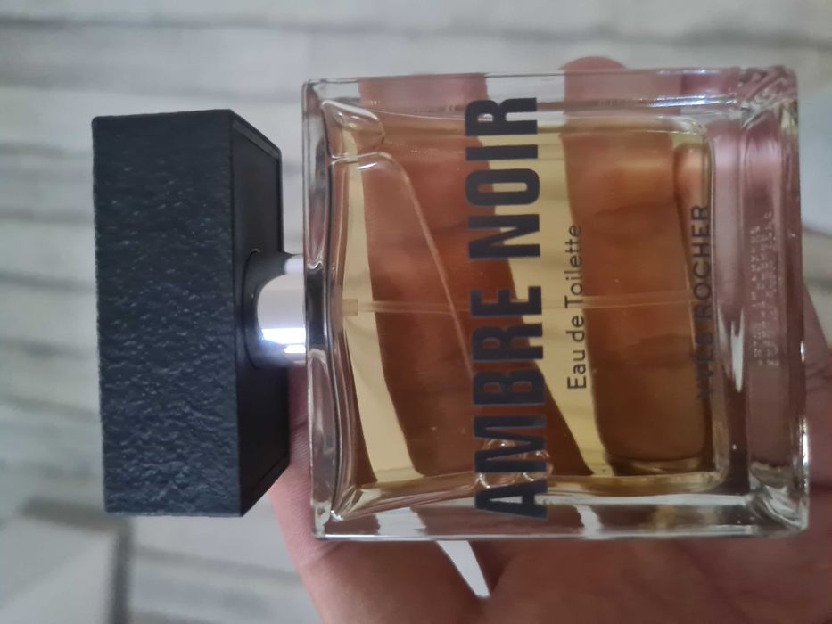 Parfum Yves Rocher AMBRE NOIR, Apa de Toaletă Bărbătească, 50ml - Aproape Nou! Exp. 2027
