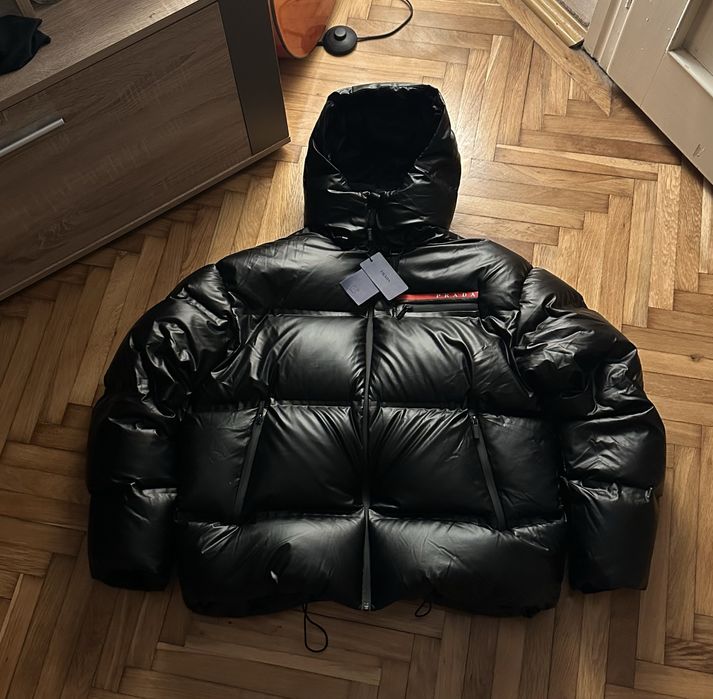 Geaca Prada cu puf polo Canada Goose Mertra