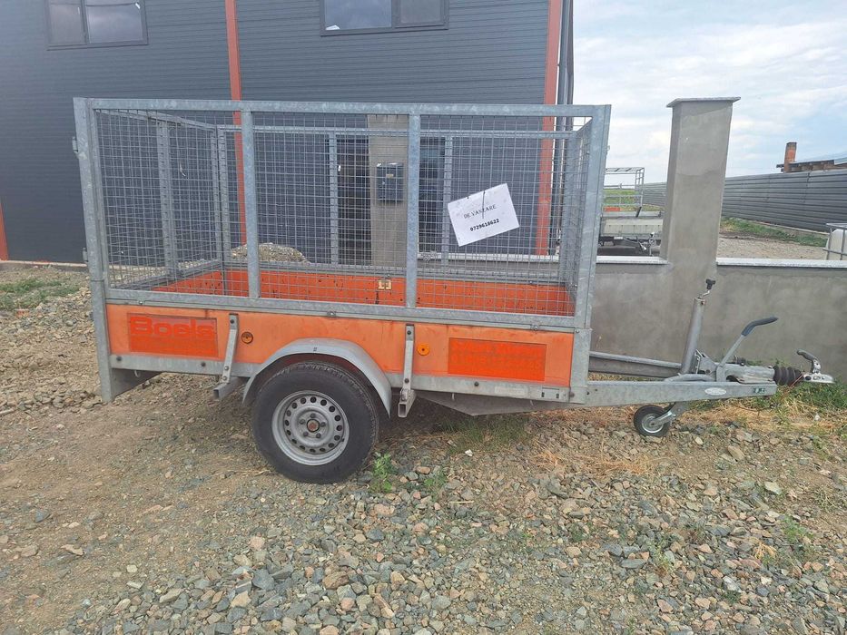 Remorca Atec 1300 kg cu sistem de franare