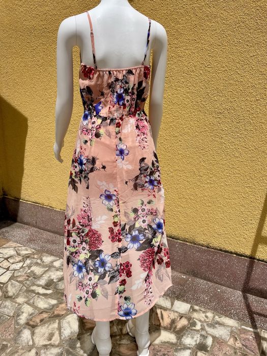 Rochita de vara piersica cu flori marime S