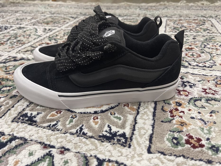 Vans Knu Skool черные оригинальные