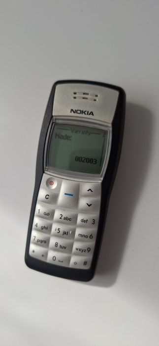 Nokia 1100 Original - Made in Finland - Stare Colecție (Life Timer 2h:18min)
