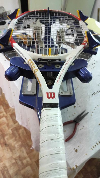 Наплитане и ремонт на тенис ракети