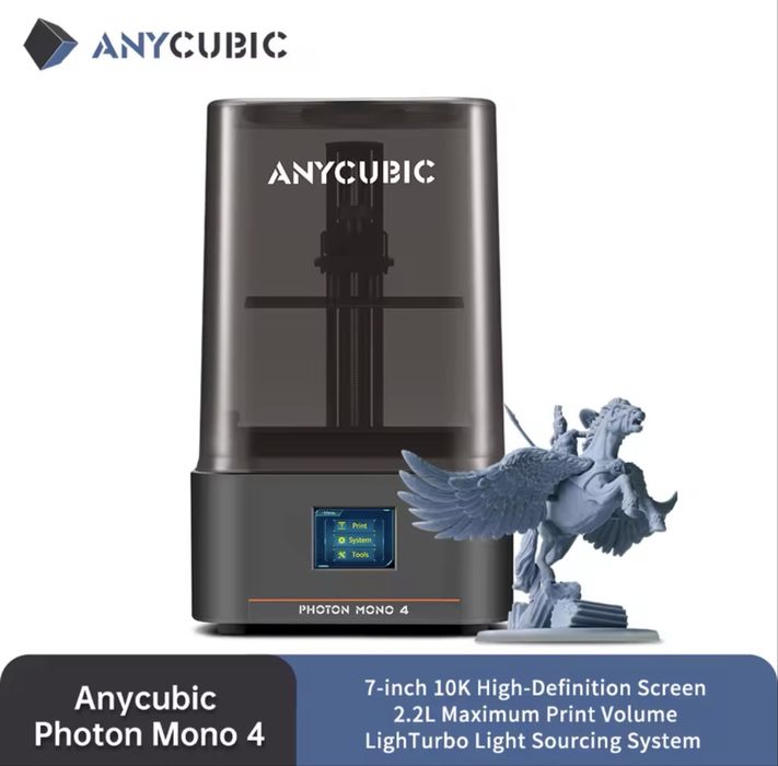 Anycubic Photon Mono 4 + Wash and Cure Station