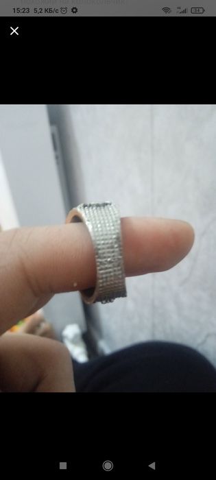 Мужское серебряное кольцо