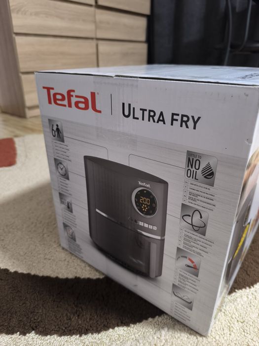 Friteuza cu aer cald Tefal Ultra Fry Digital, capacitate 4.2L