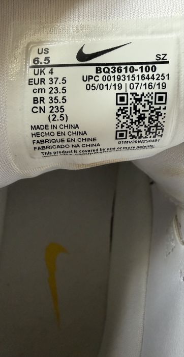 Nike Wmns Vandalised White Chrome Yellow BQ3610-100