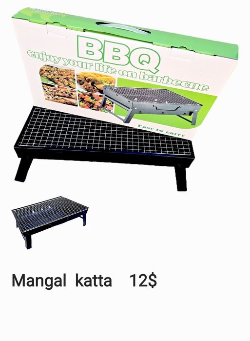 Shashlik uchun qöra va mangal