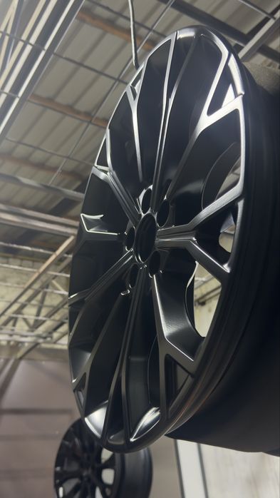 Реставрация автомобильных дисков. Пескоструйная обработка.