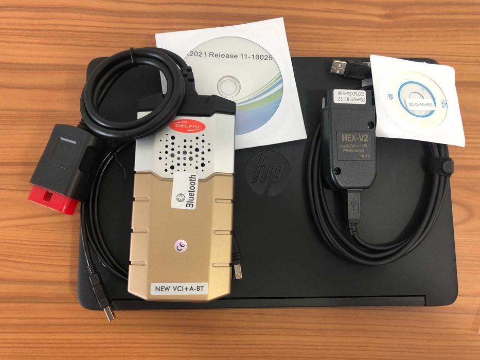 Pachet Complet Laptop + DELPHI Gold 2021 + VCDS HEX V2 25.3 & Autodata