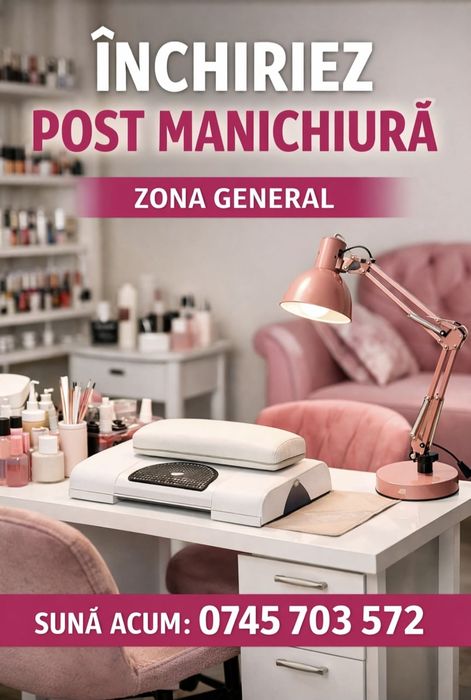 Ofer spre inchiriere post manichiura/ post coafor