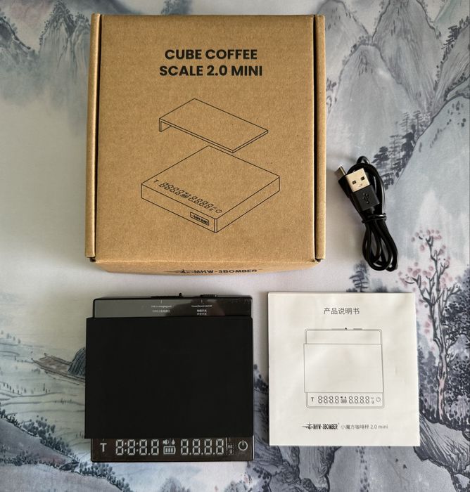 Cantar Cafea/Bucatarie/Barista MHW-3BOMBER CUBE COFFEE SCALE 2.0 MINI