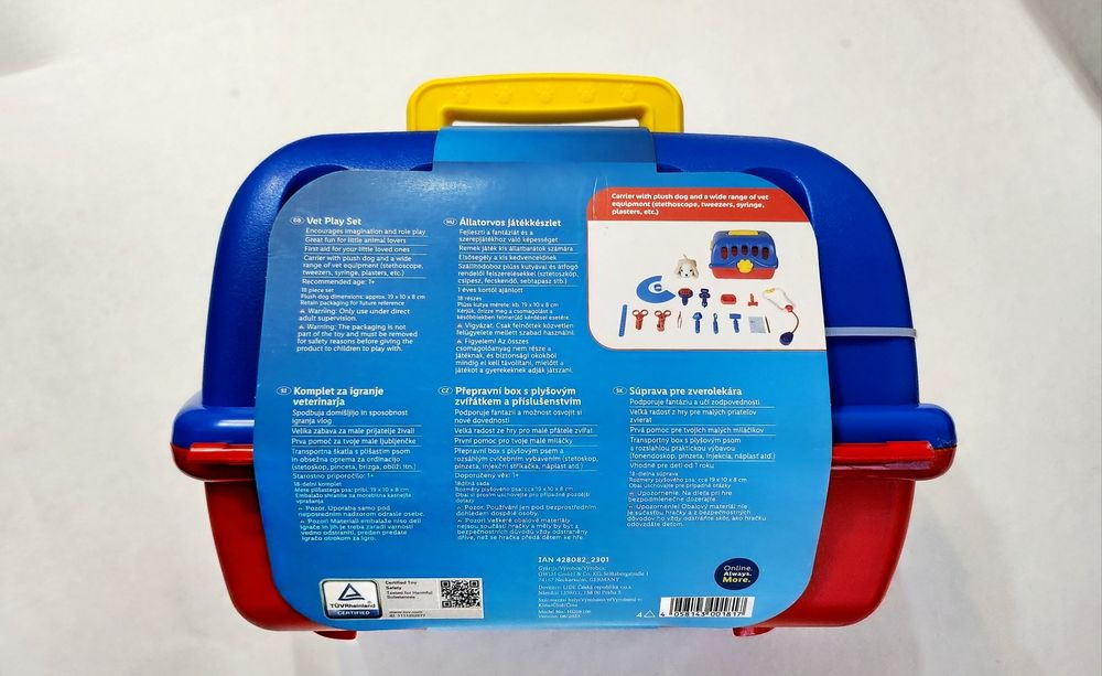 Set joc veterinar + cusca cu catel - SIGILAT