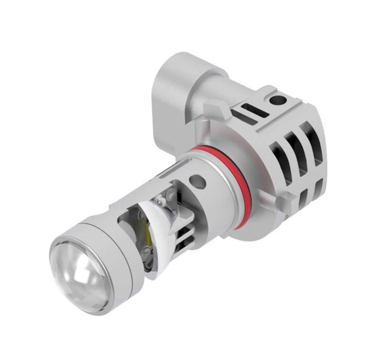 LED диодни крушки за фарове с Лупа - 9005 CANBUS, 12V, 40W, 12 400LM