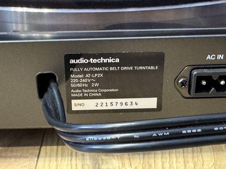 Pickup Audio-Technica AT-LP3xBT