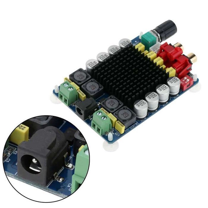 Плата цифрового стерео усилителя TDA7498 2x 100 Вт