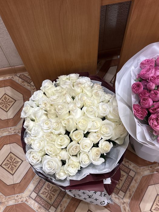 Цветы букет роза