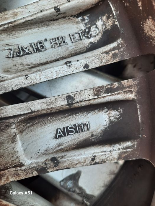 Ляти джанти с гуми 5×112,16цола