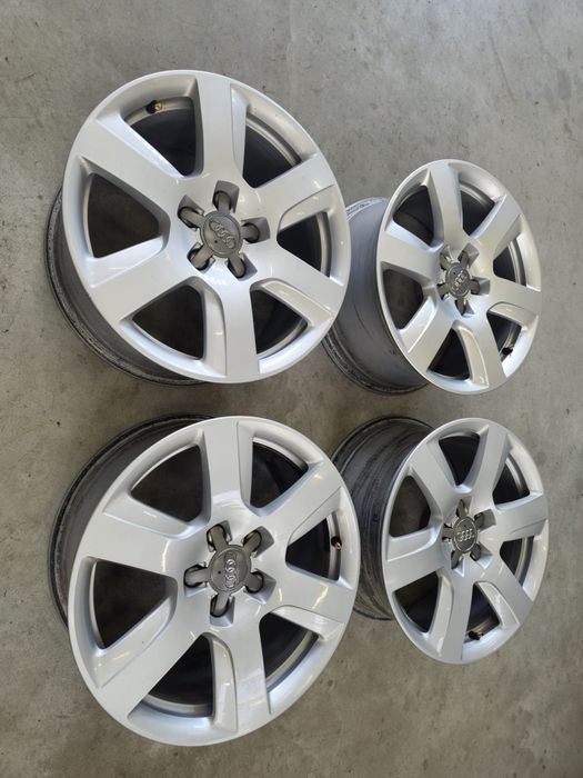 Jante Audi A6 C7 Q5 A4 B8 B9 R17 originale stare foarte buna// 5x112