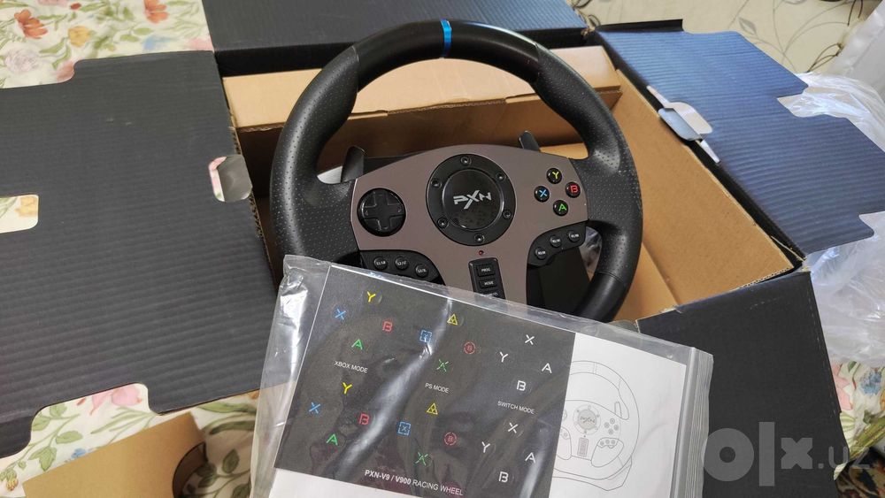 Игровой руль для настоящих любителей автосимуляторов!