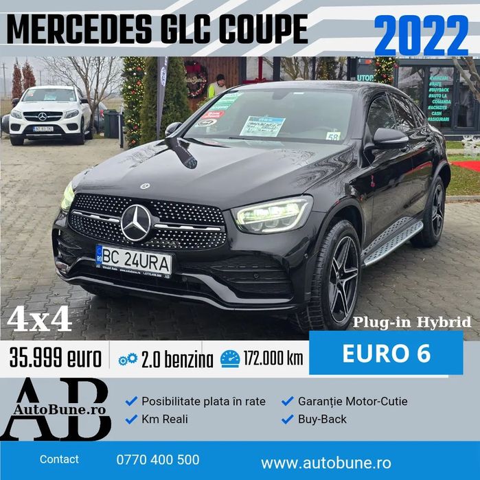 Mercedes-Benz GLC Coupe Mercedes Glc Coupe 300e Benzina, Hybrid, Plug-in
