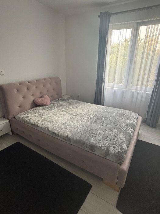 Vand pat  chesterfield cu saltea