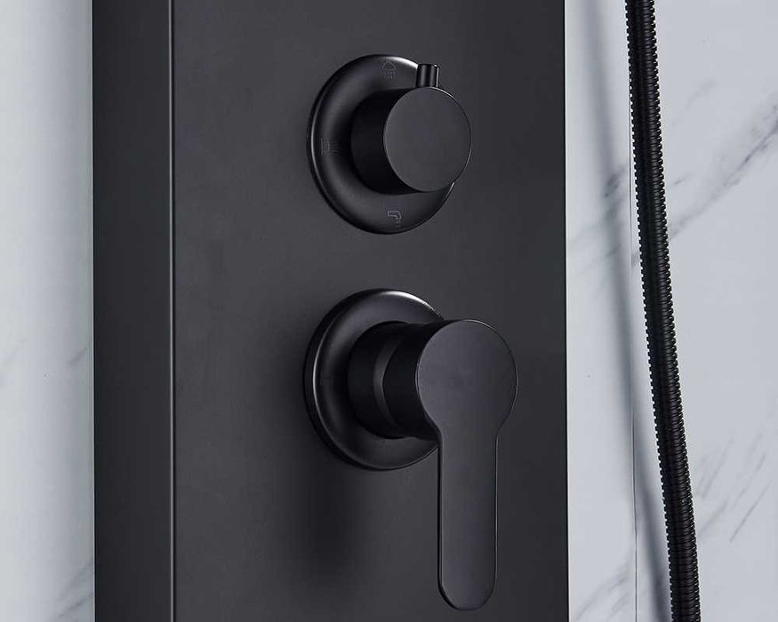 Луксозен хидромасажен душ панел с LED осветление