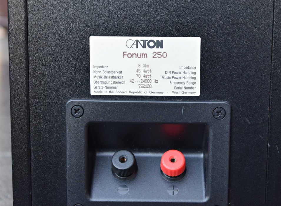 Boxe Canton Fonum 250