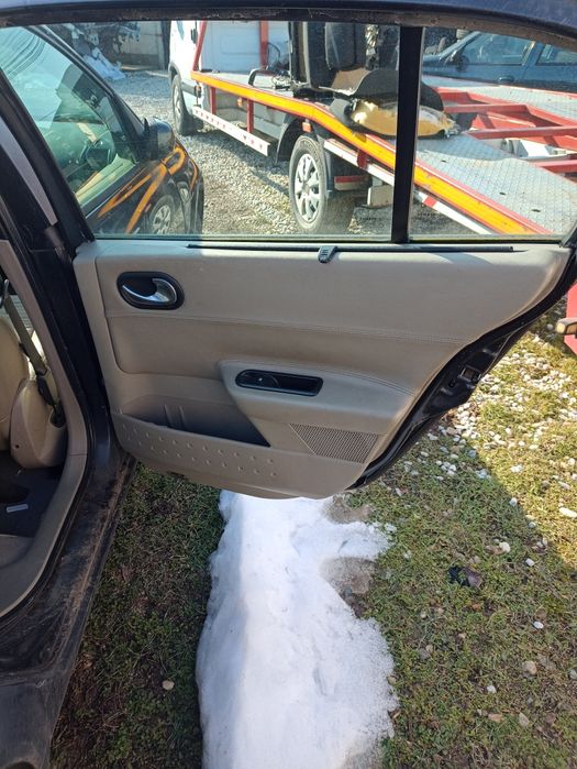 Fețe de uși Renault Megane 2/ piele crem