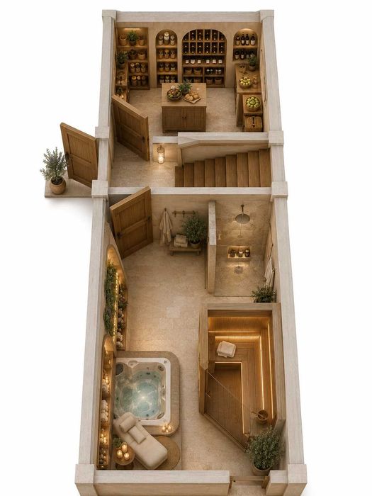 Vilă individuală 320 mp cu zonă de divertisment, fitness și SPA privat – teren 620 mp, la 7–9 km de Cluj-Napoca