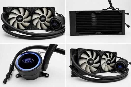 Cooler AIO DeepCool GAMMAXX L240 V2 RGB 240mm – complet