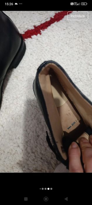 Ghete Piele Bărbați Made in Italia