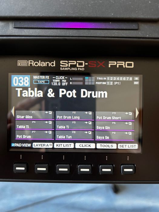 Roland Spdsx pro