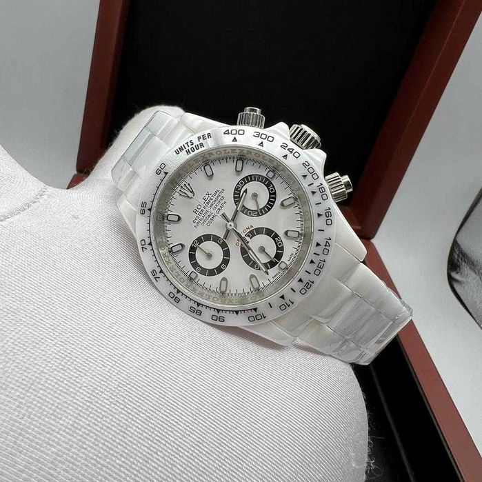 Кварцов мъжки часовник Rolex Daytona Panda Ceramics