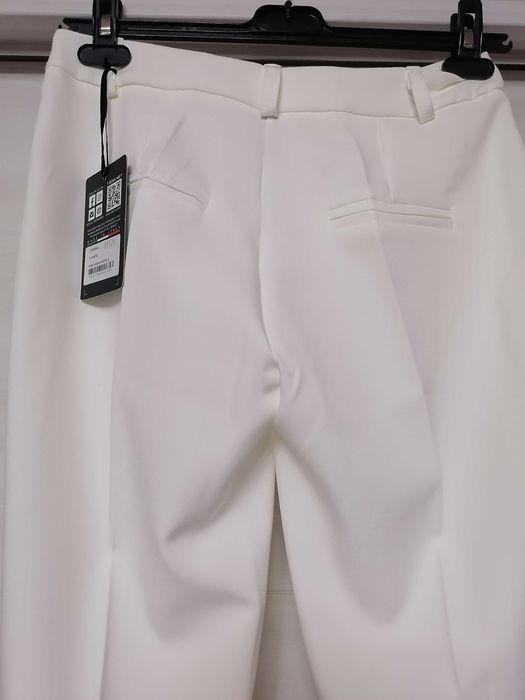 Pantalon elegant alb Fenzy