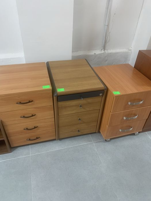 Камоды с отсеками 3 вида