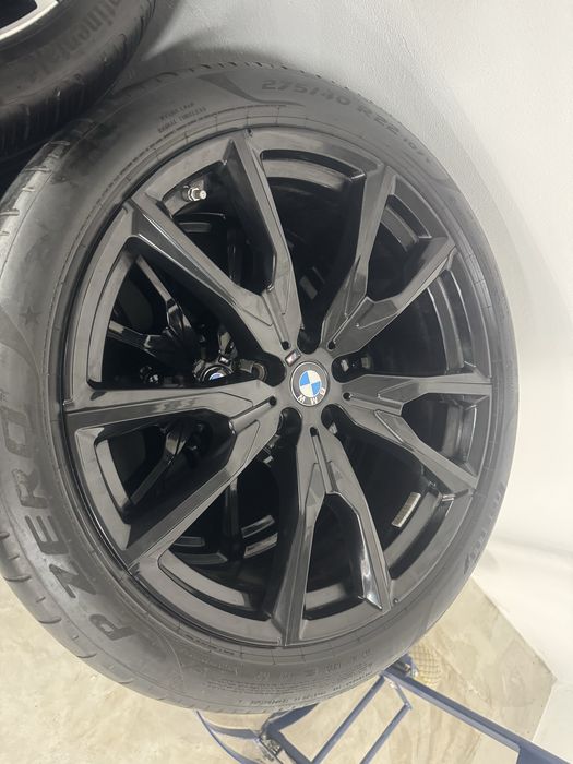Jante Bmw X7 R22 G07 755M Originale Pirelli de vara